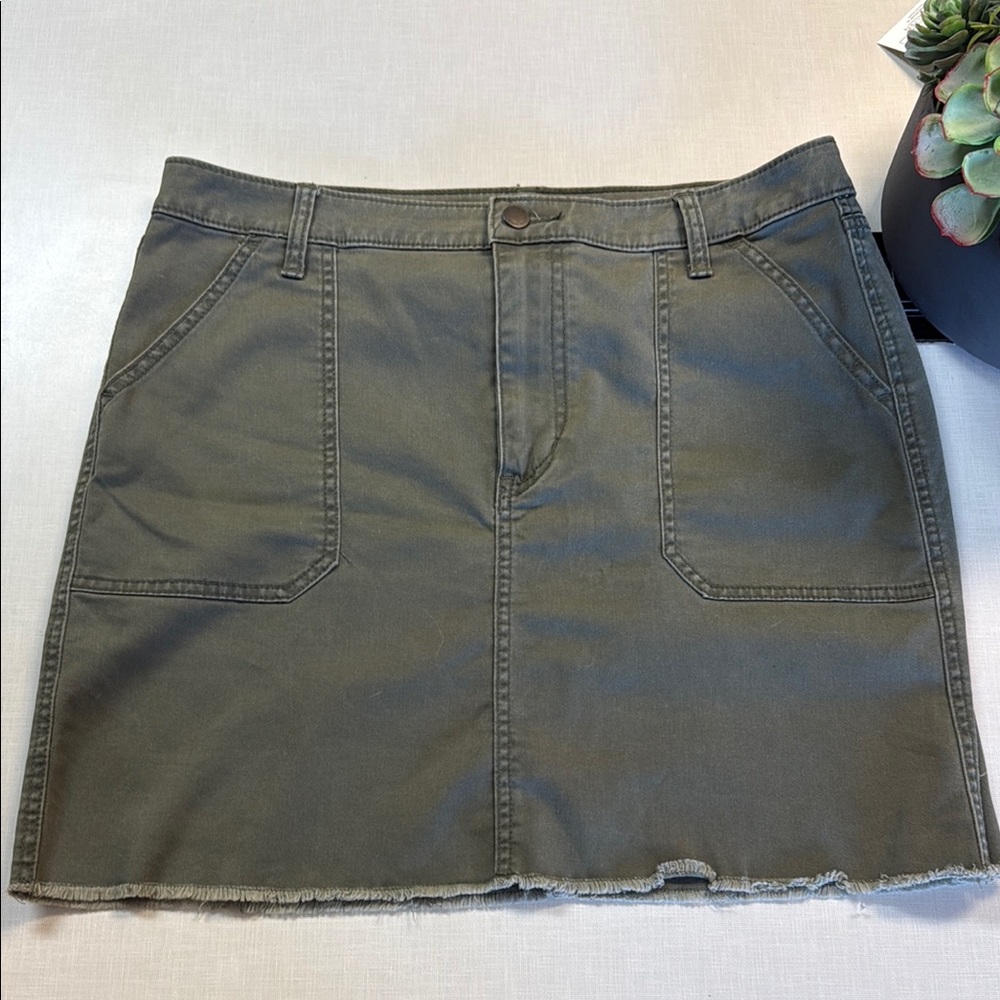 Universal Thread Khaki Mini Skirt